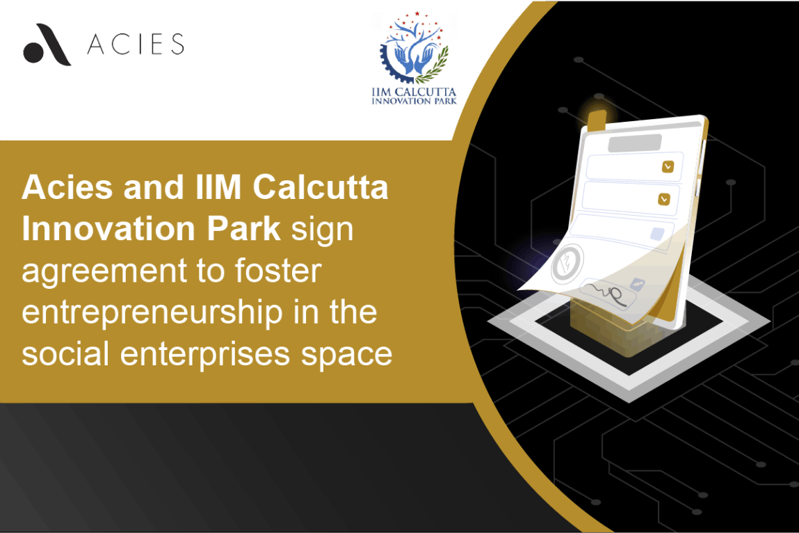 acies-iim-calcutta-innovation-park-partnership-announcement